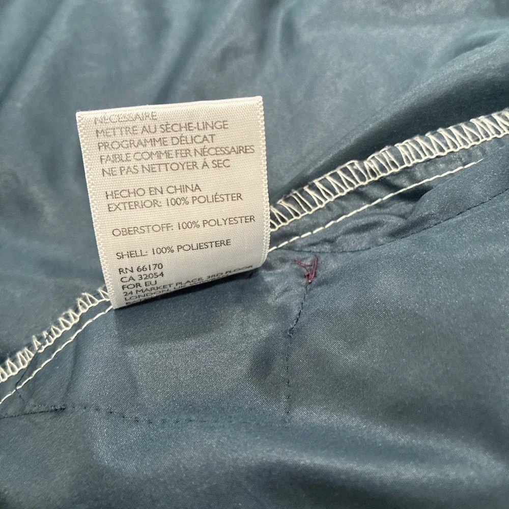 Urban Outfitters Without‎ Walls Zip Up Windbreaker Jacket Size XS Color Block